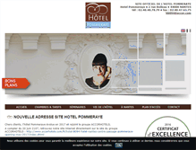 Tablet Screenshot of hotel-pommeraye.com